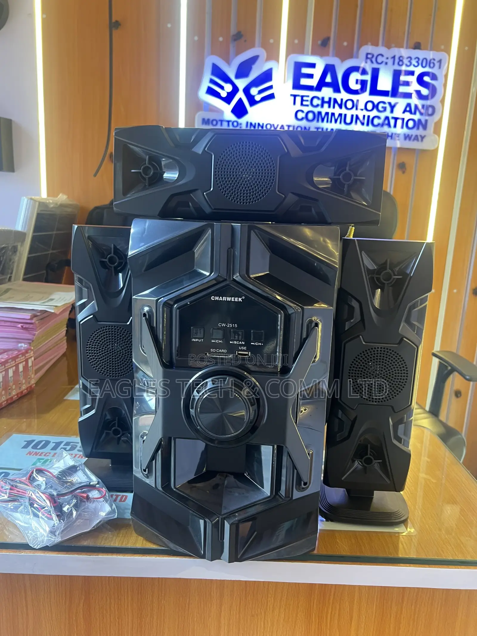 Charweek Sound System Cw-2515 With Heavy Bass