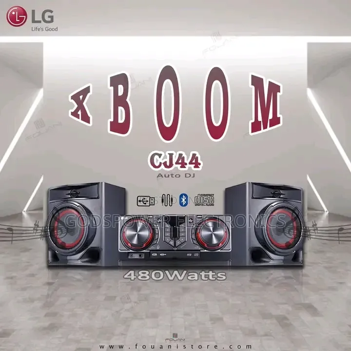 LG Cj44 480 W RMS Xboom Hi-Fi Bass Blast Sound System