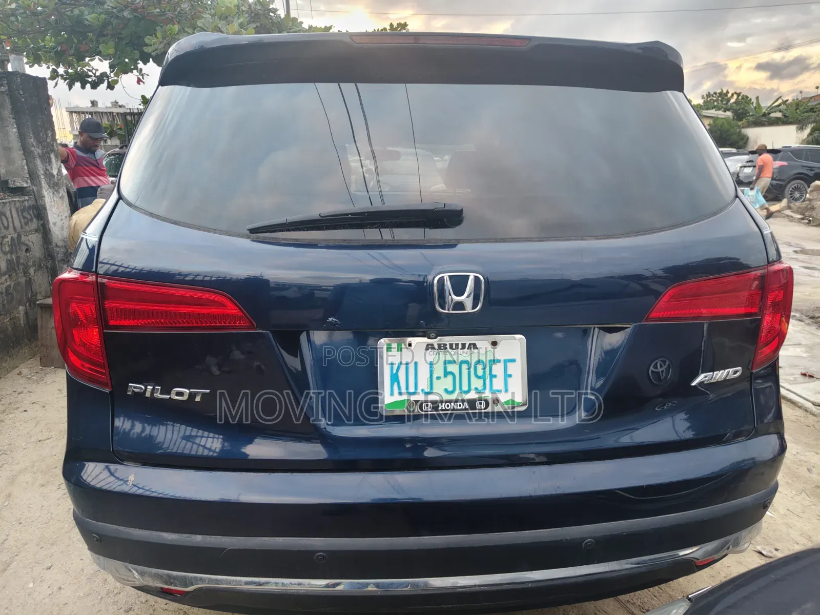 Honda Pilot Touring 4dr SUV (3.5L 6cyl 9A) 2017 Blue