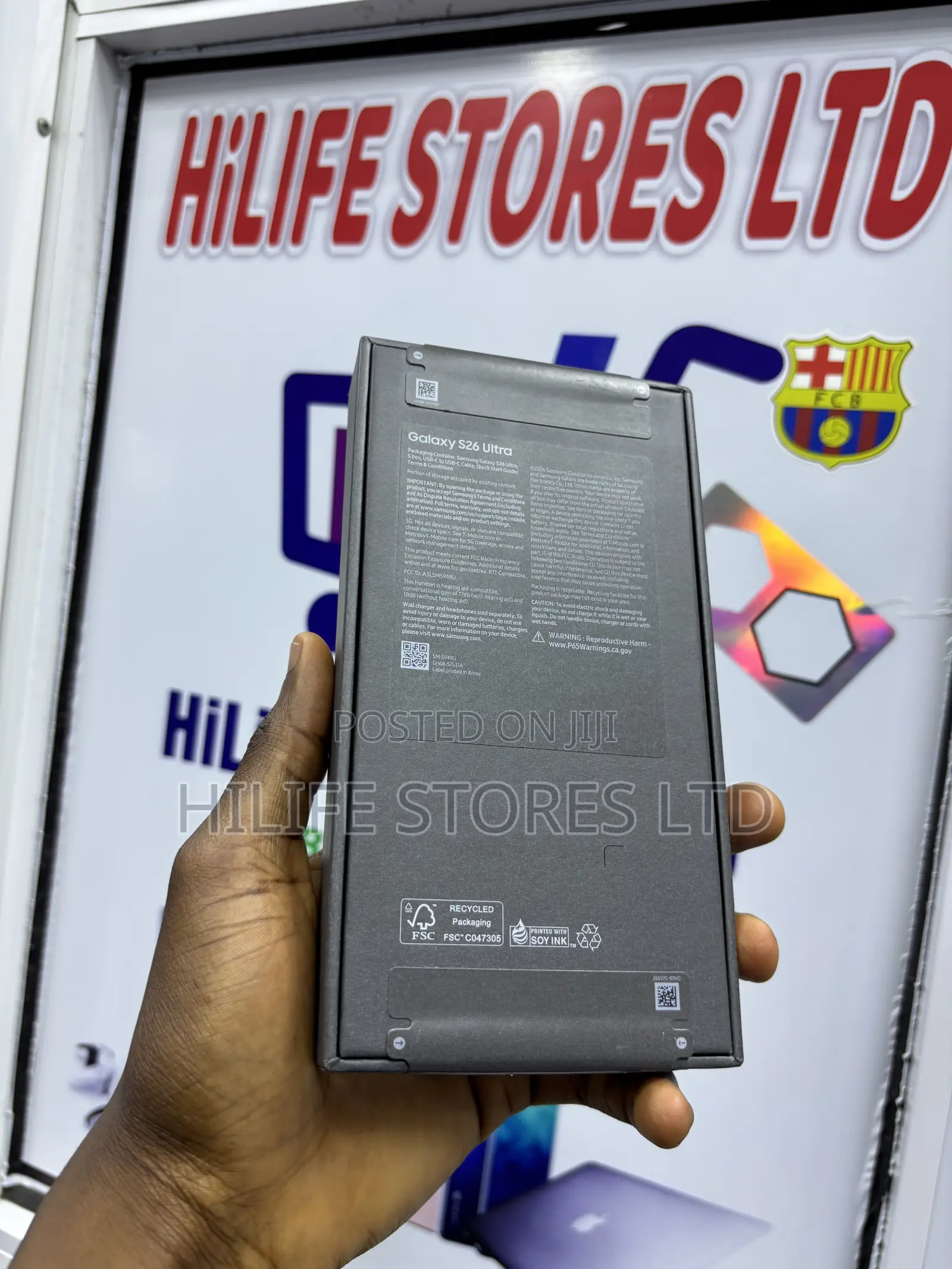 New Samsung Galaxy S26 Ultra 5G 1 TB Black