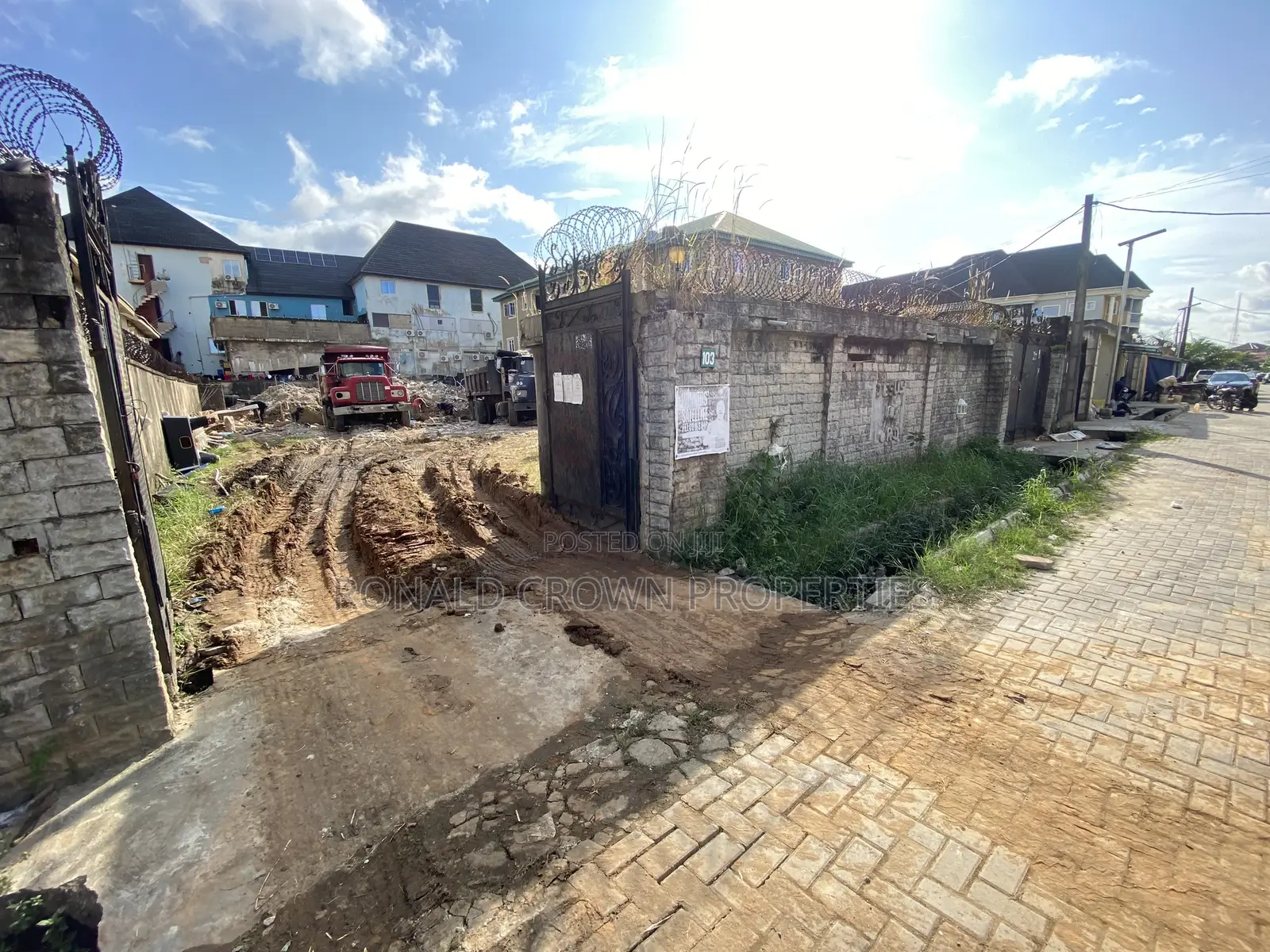 Fenced Dry Gated 720sqm of Land With CofO at Ago Okota
