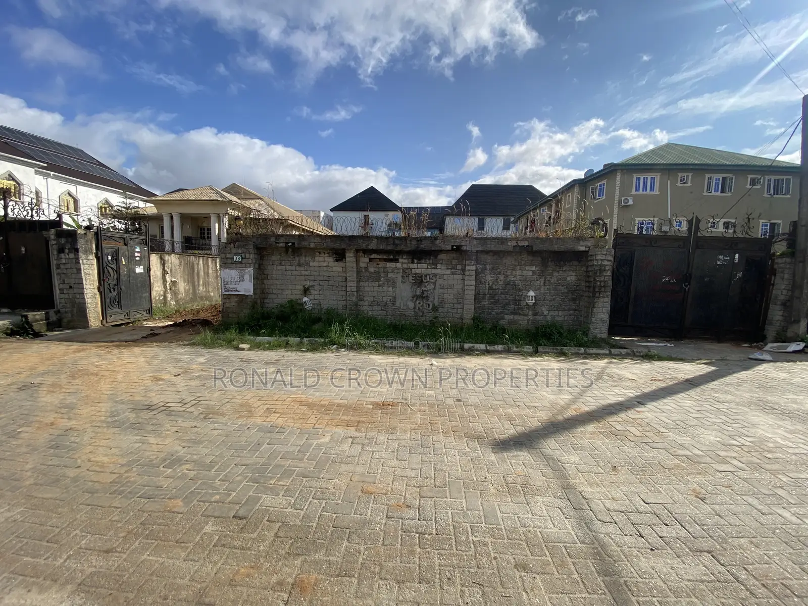 Fenced Dry Gated 720sqm of Land With CofO at Ago Okota