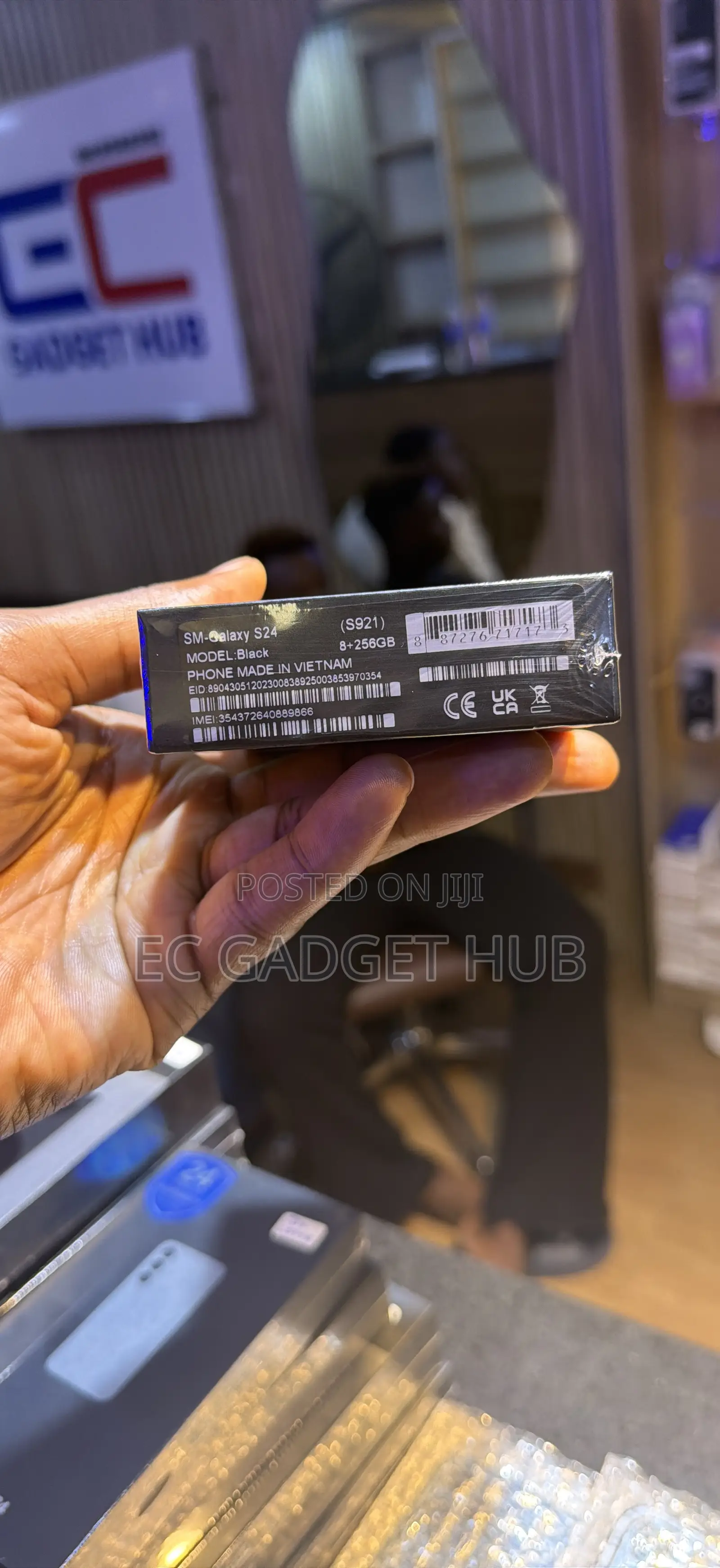 New Samsung Galaxy S24 256 GB Black