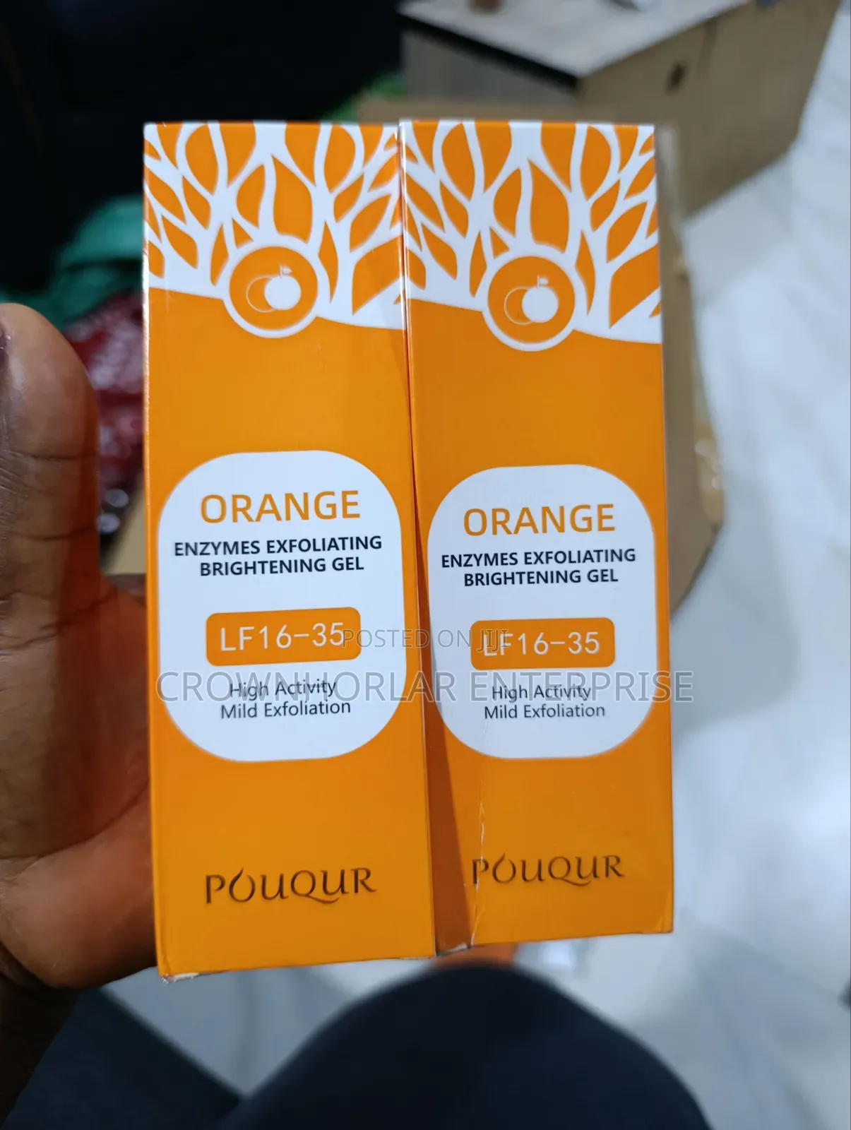 Orange Enzymes Exfoliating Brightening Brightening Gel