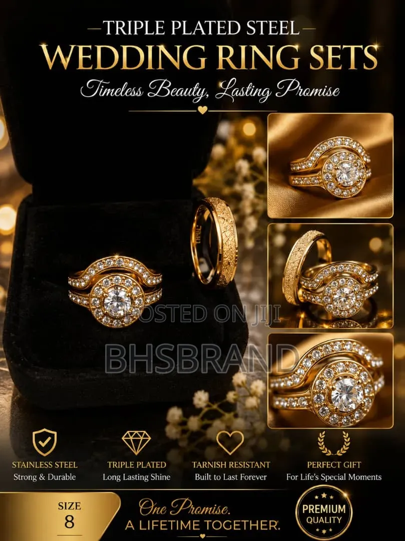 Gold Couple Wedding Rings