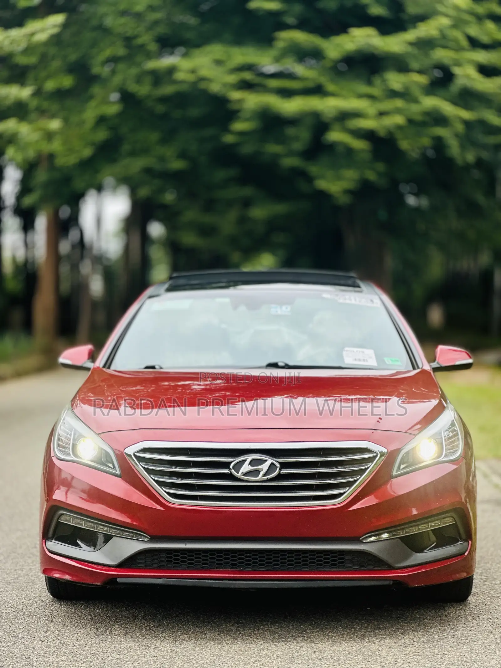 Hyundai Sonata Sport 2.0T Sedan FWD (2.0L 4cyl 6A) 2016 Red