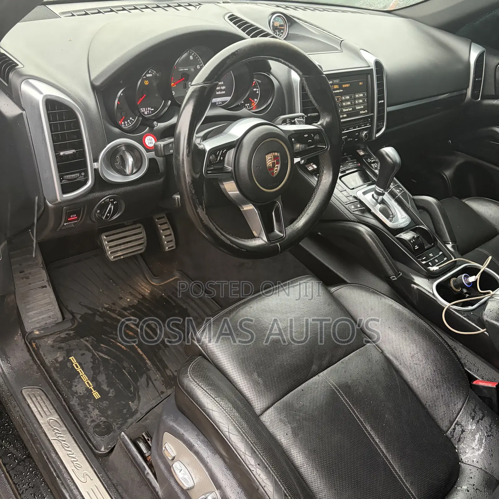 Porsche Cayenne 2015 Black