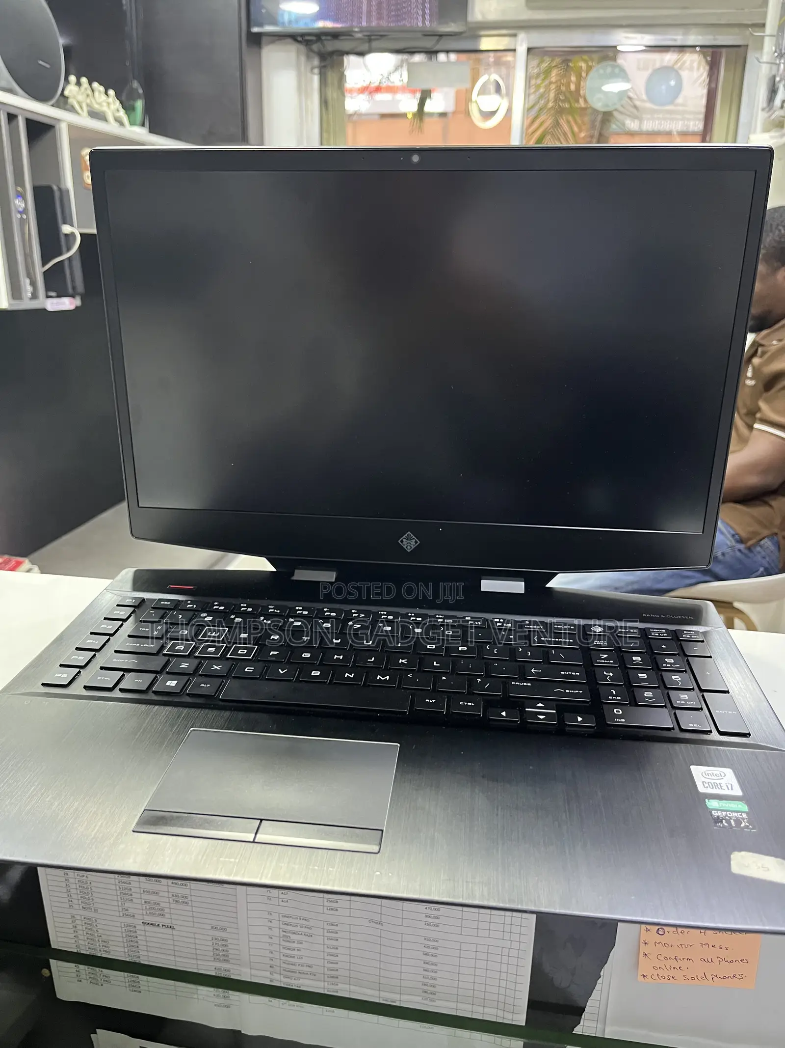 Laptop HP Omen 17 16GB Intel Core i7 SSD 512GB