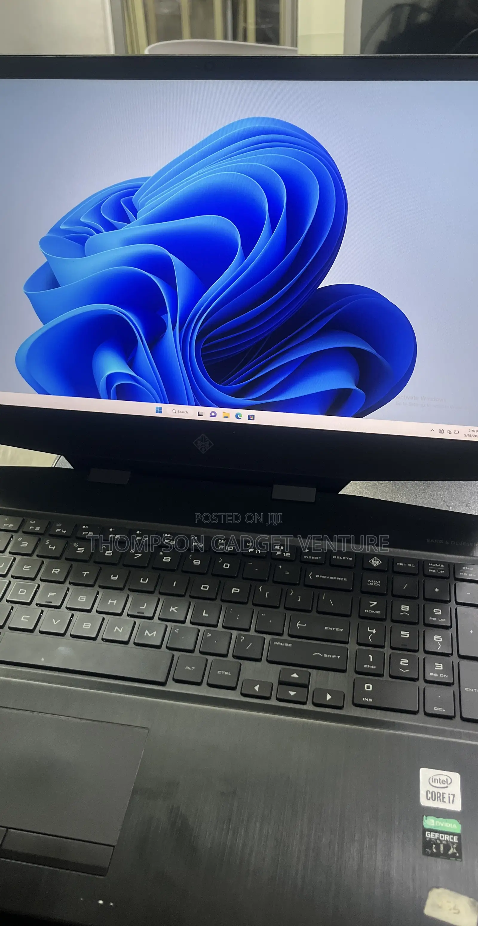 Laptop HP Omen 17 16GB Intel Core i7 SSD 512GB