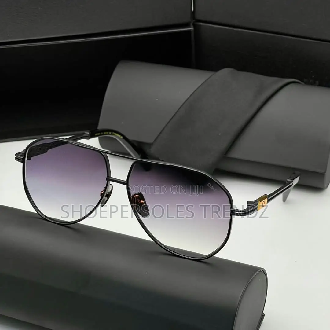 Omega Unisex Retro Sunglasses