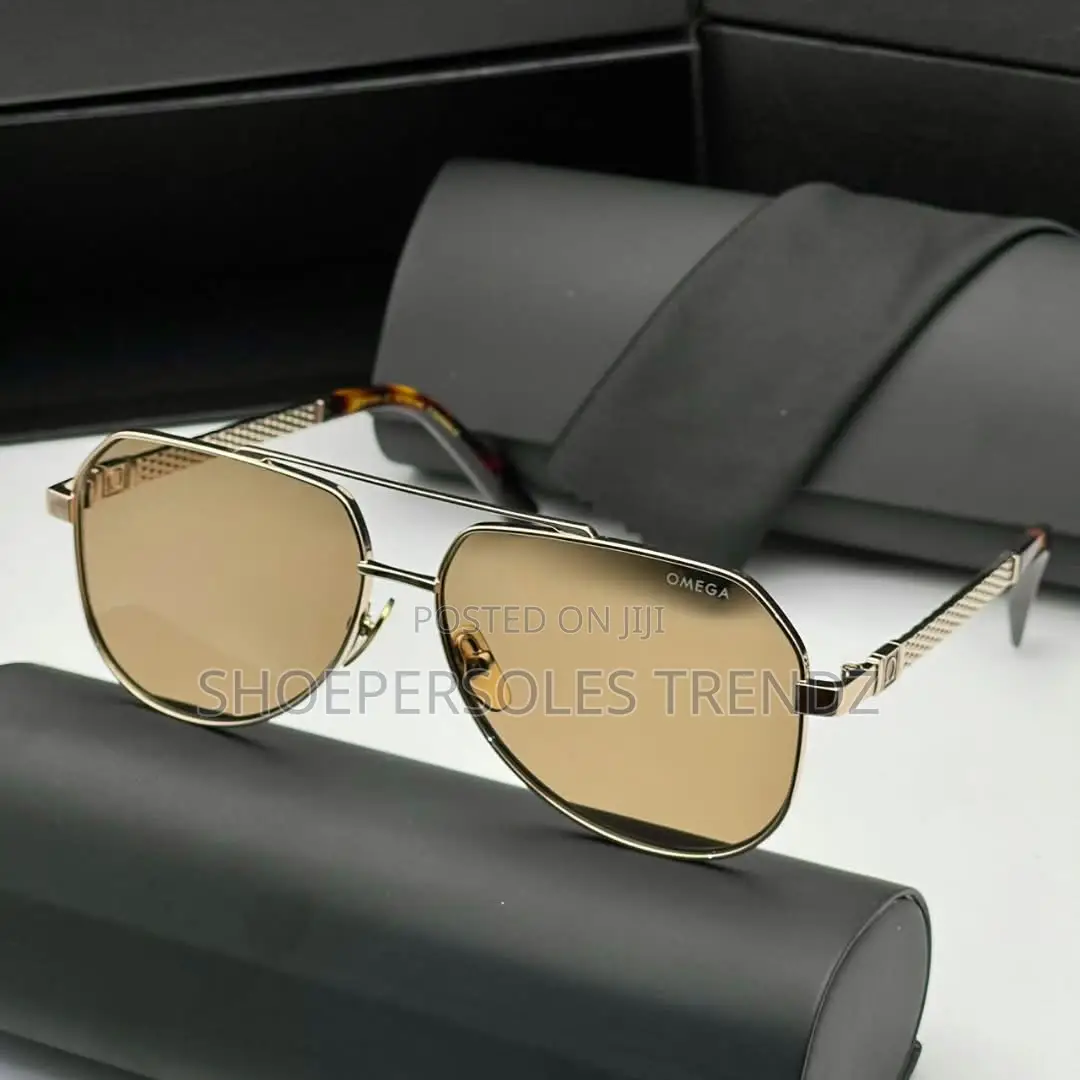 Omega Unisex Retro Sunglasses
