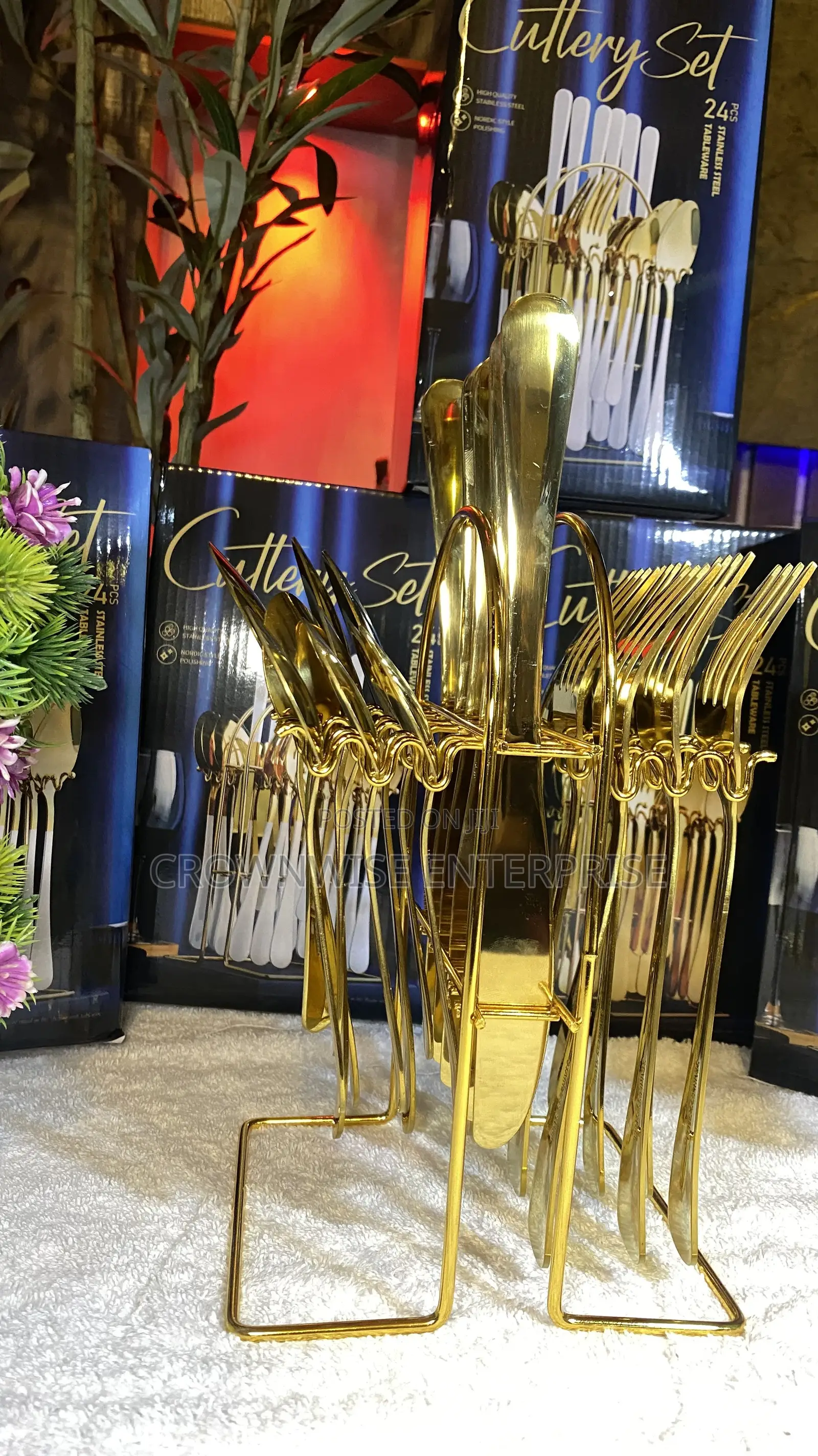 Gold Plated Cutlery Sets