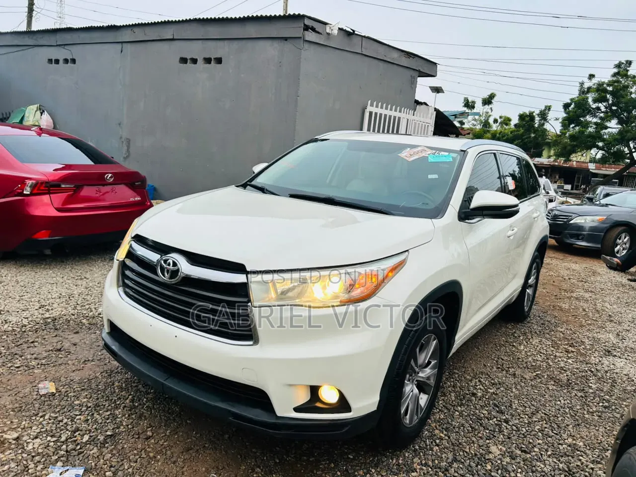 Toyota Highlander XLE 4dr SUV AWD (3.5L 6cyl 6A) 2015 White