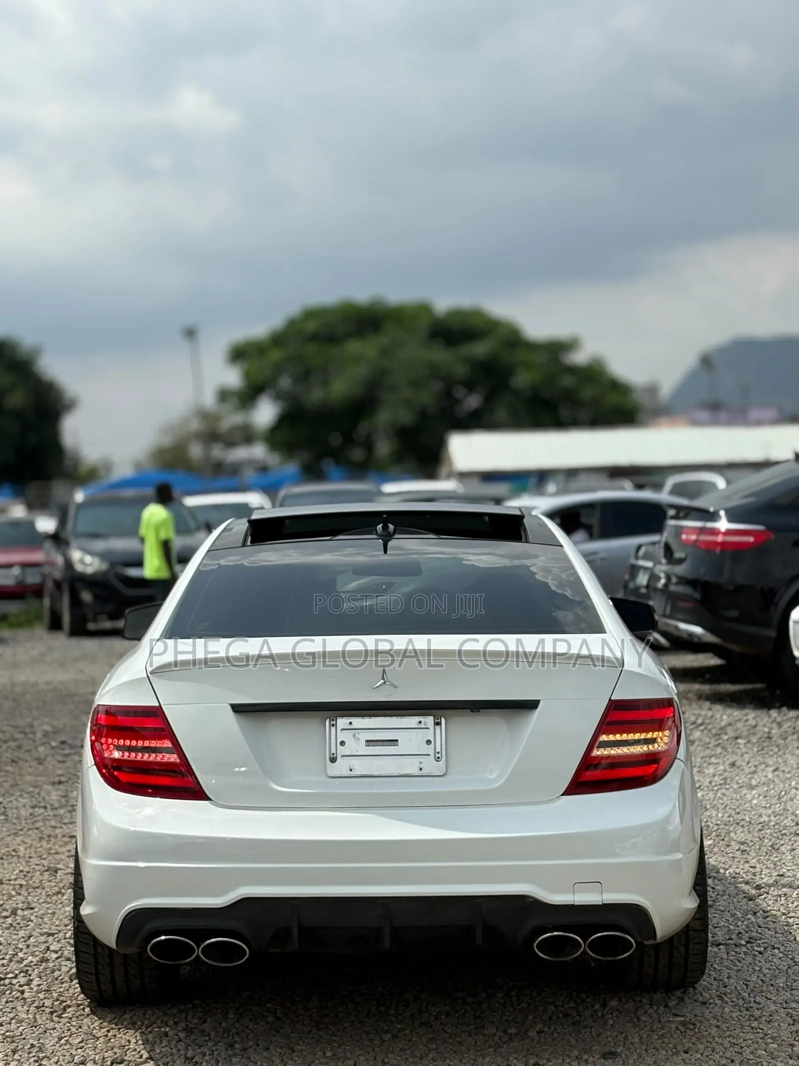 Mercedes-Benz C300 Sport 4Matic Sedan AWD (3.5L 6cyl 7A) 2014 White