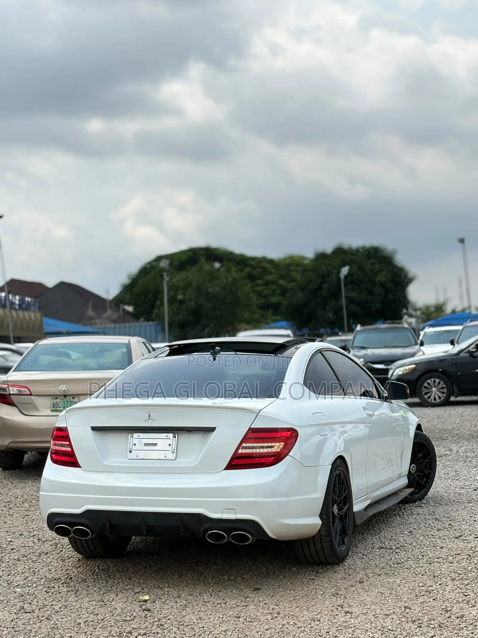 Mercedes-Benz C300 Sport 4Matic Sedan AWD (3.5L 6cyl 7A) 2014 White