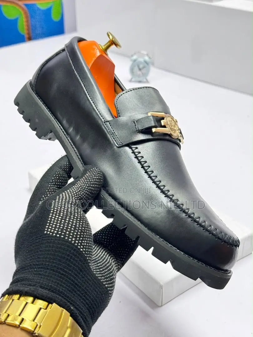 Men’s Iconic Premium Leather Slip-on Shoes – Luxury, Elegant Stylish