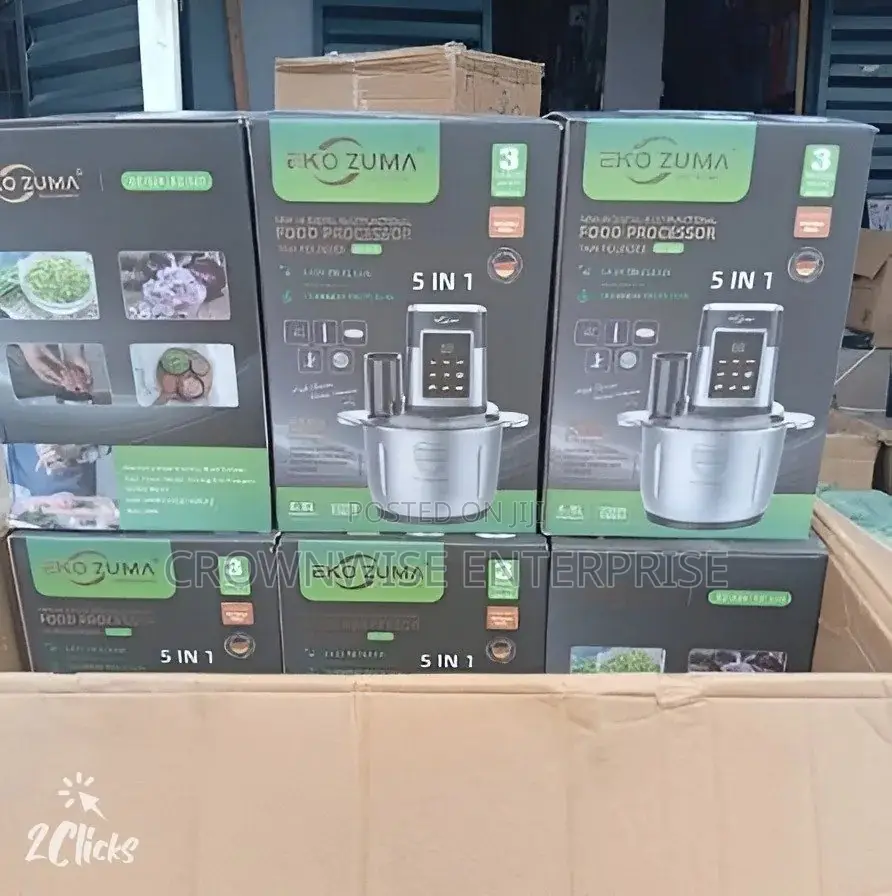 Eko Zuma 6.8L 5-in-1 Multifunctional Food Processor Yam Pounder