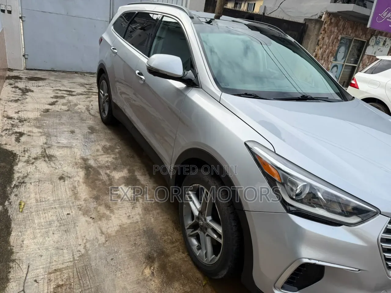 Hyundai Santa Fe 2017 Silver