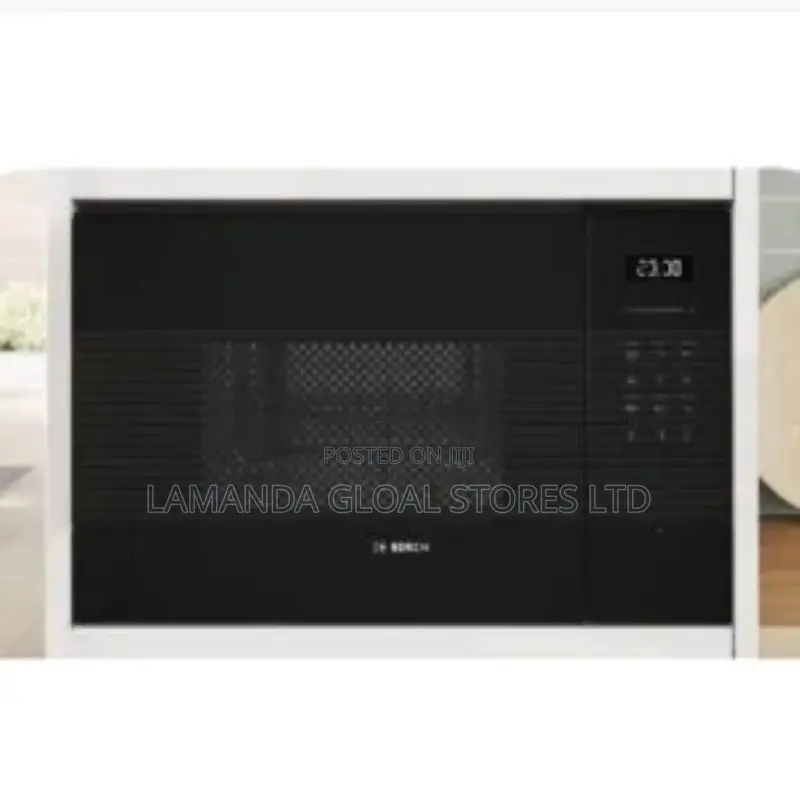 Bosch All-Black Built-in Digital Microwave Oven