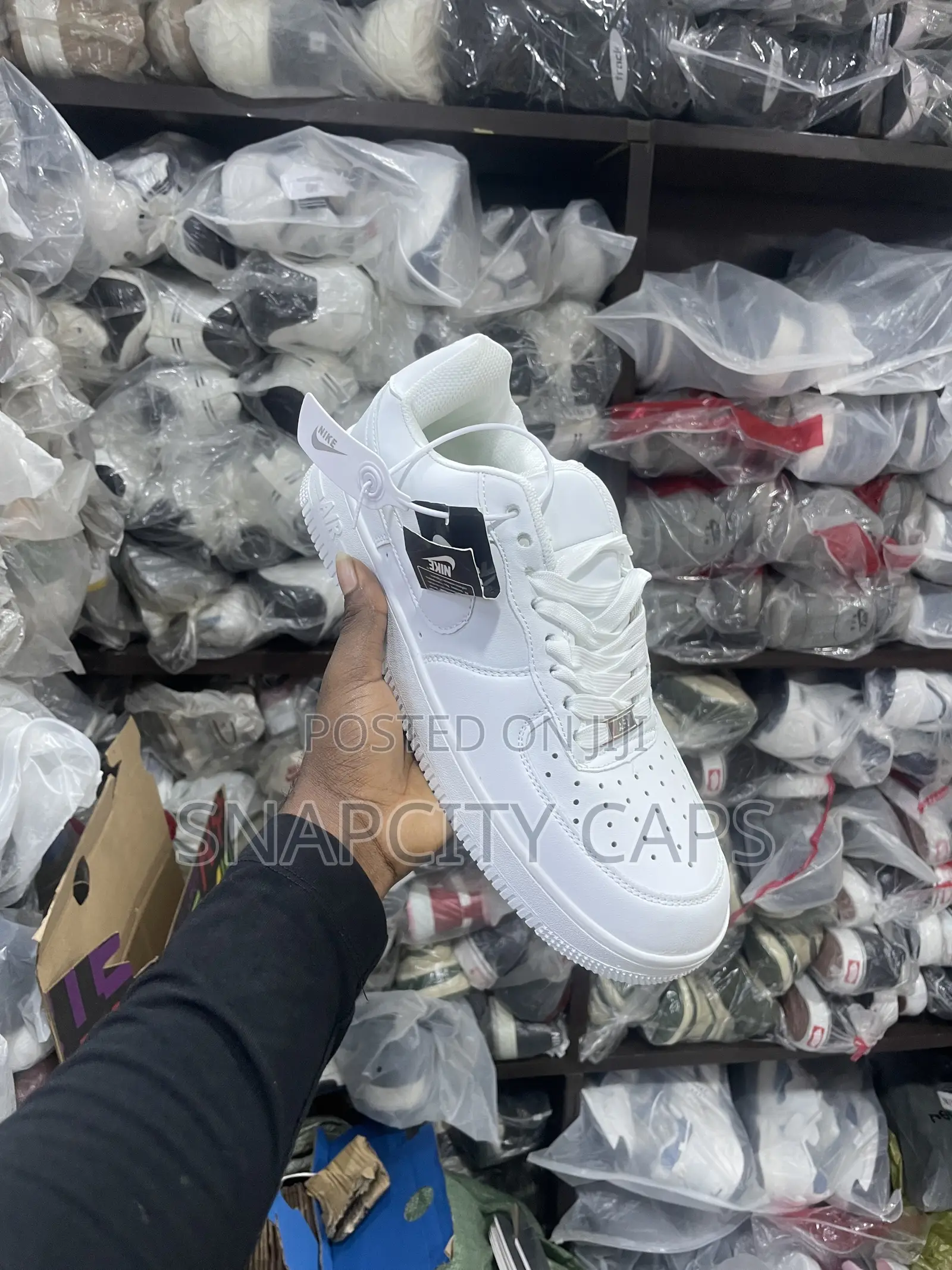 Premium Grade Nike Air Force 1 Sneakers | Black White