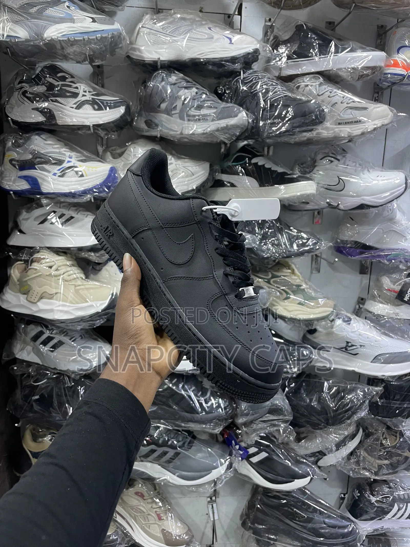 Premium Grade Nike Air Force 1 Sneakers | Black White