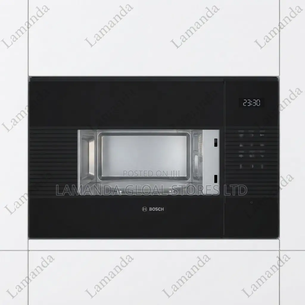 Bosch All-Black Built-in Digital Microwave Oven
