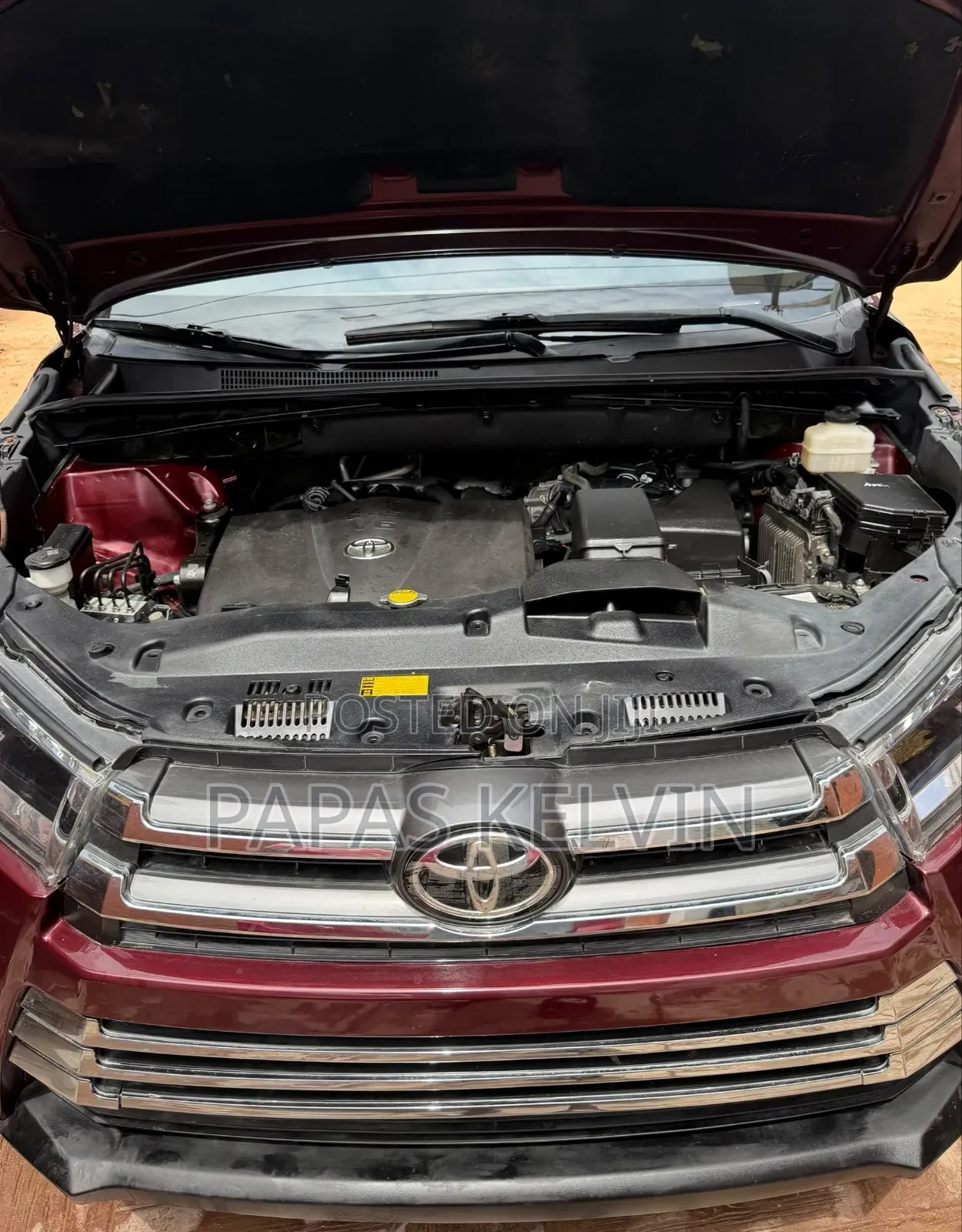 Toyota Highlander XLE 4x2 V6 (3.5L 6cyl 8A) 2018