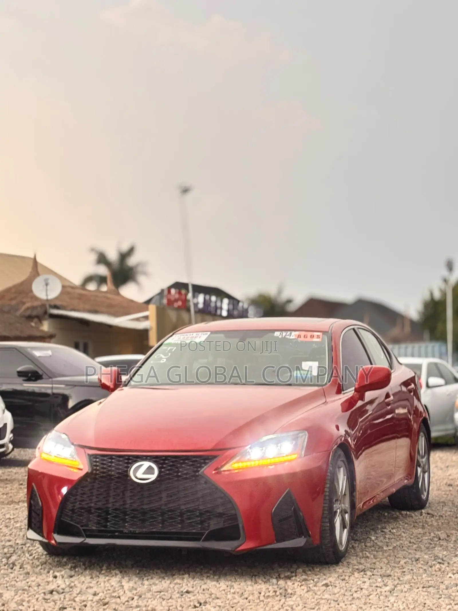 Lexus IS 250 2008 Red