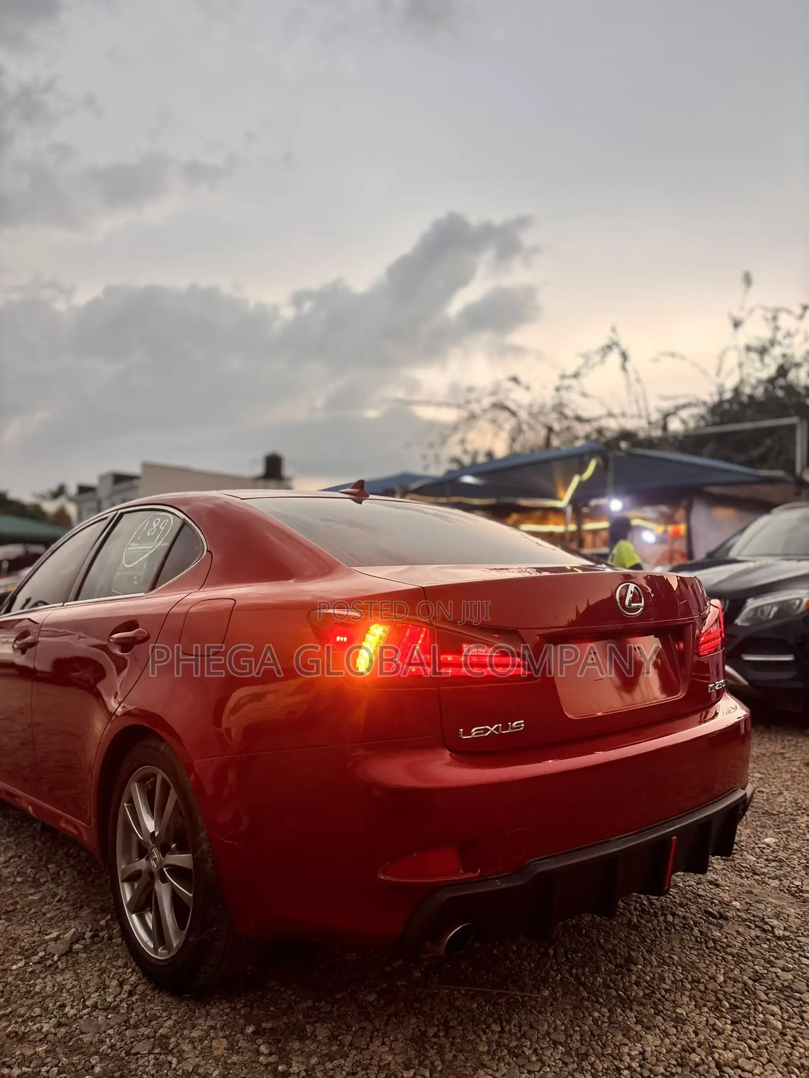 Lexus IS 250 2008 Red