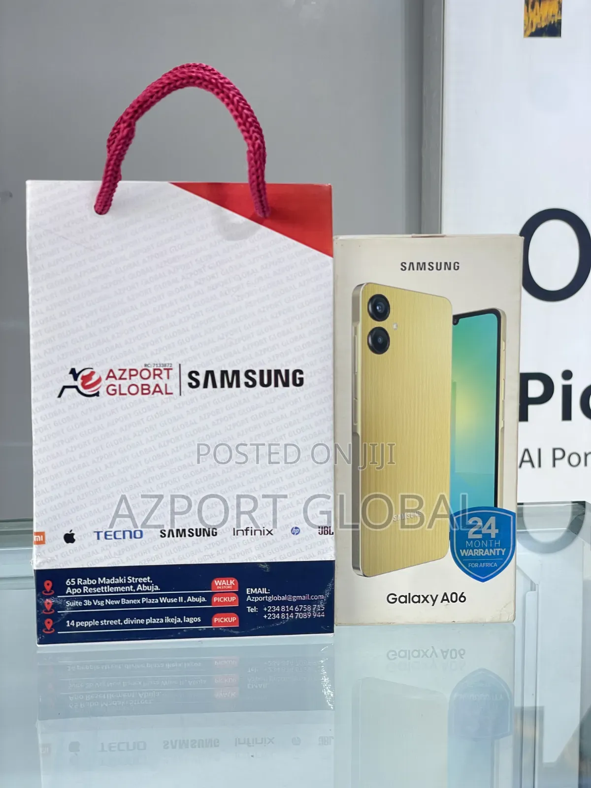 New Samsung Galaxy A06 64 GB Gold