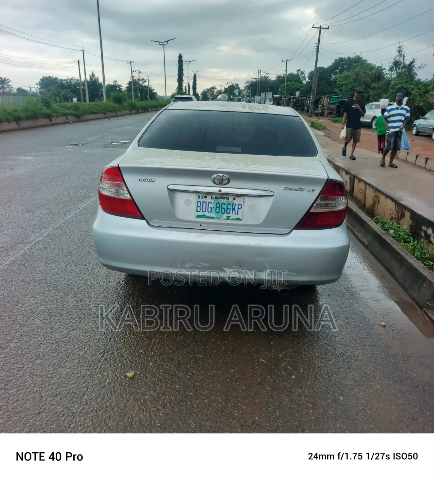 Toyota Camry 2002 Silver