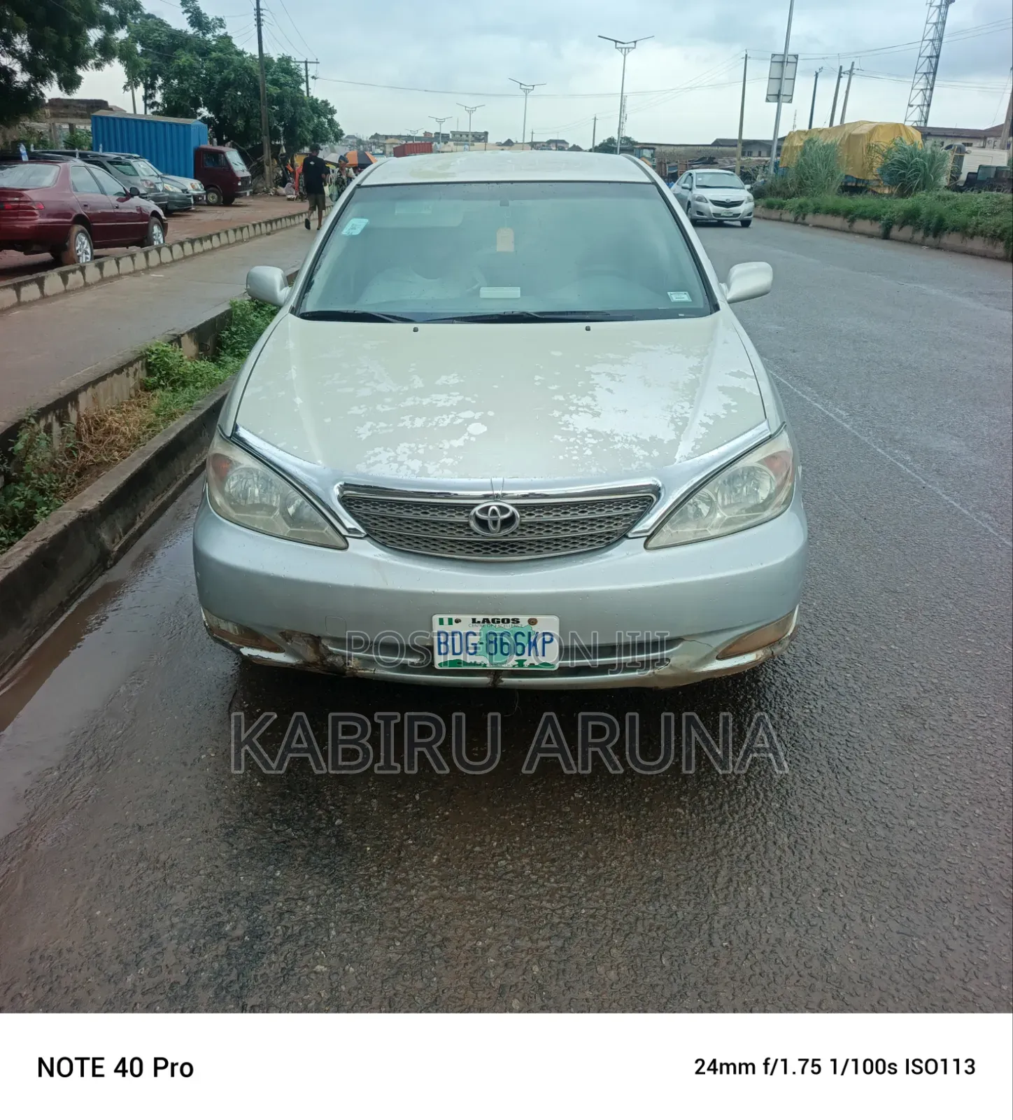 Toyota Camry 2002 Silver