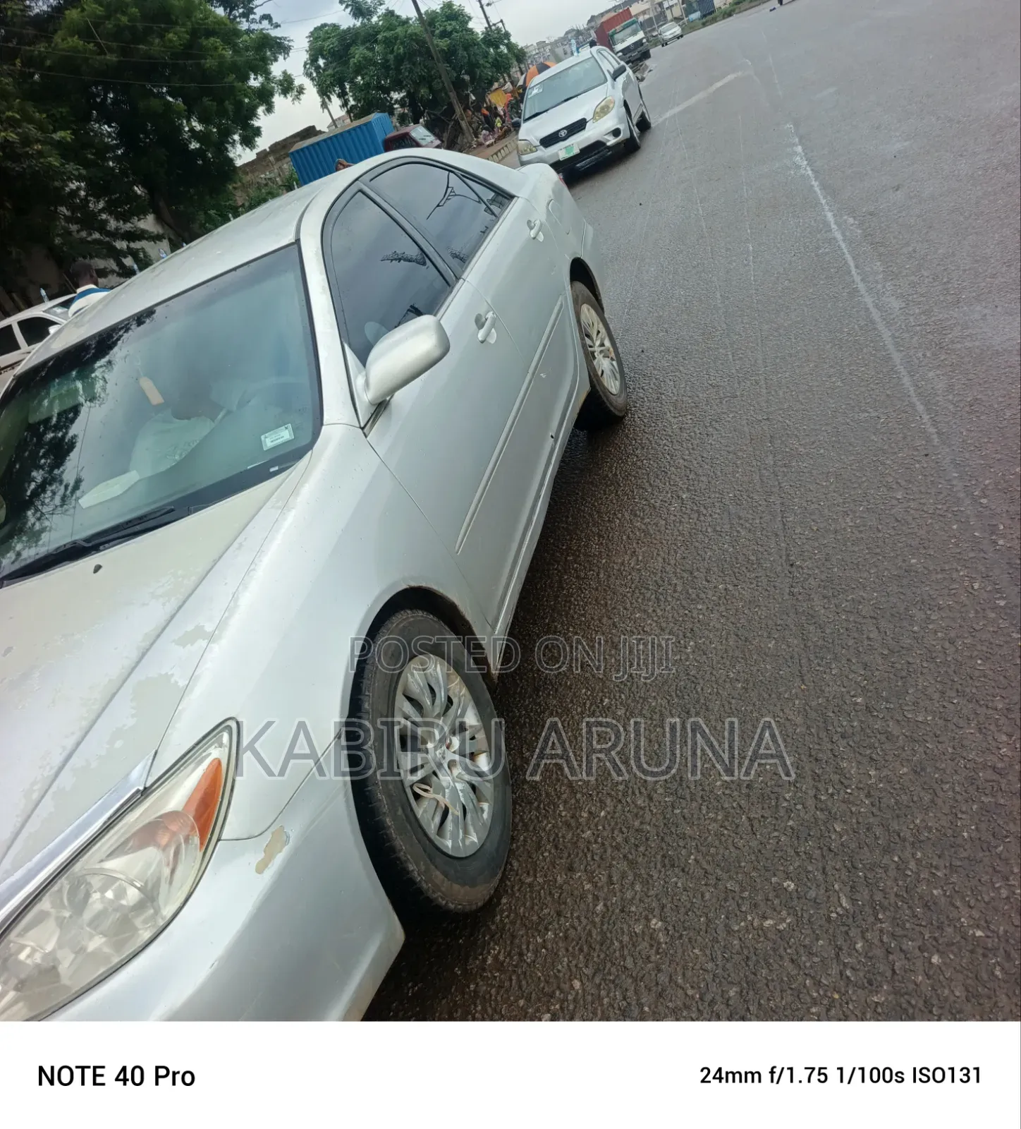 Toyota Camry 2002 Silver