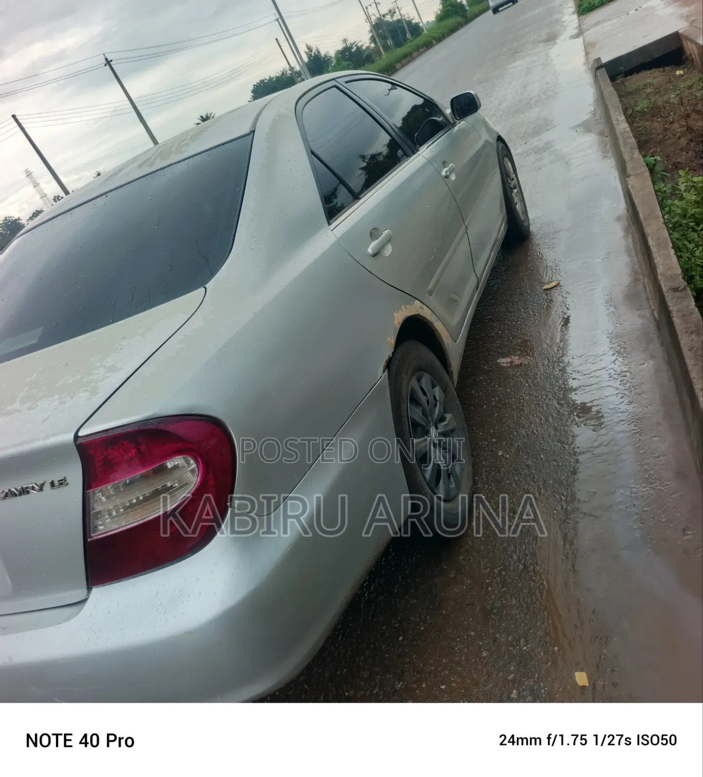 Toyota Camry 2002 Silver