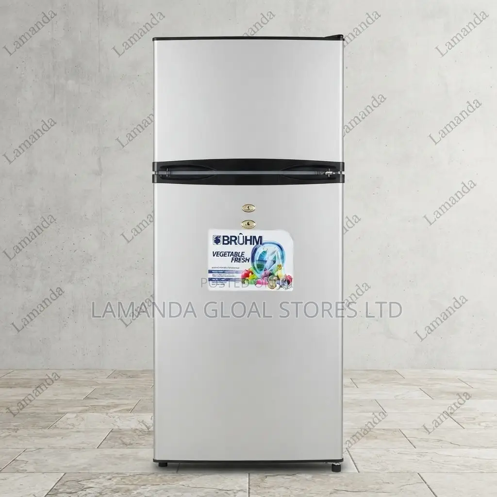Bruhm Double-Door Refrigerator With Vegetable Fresh
