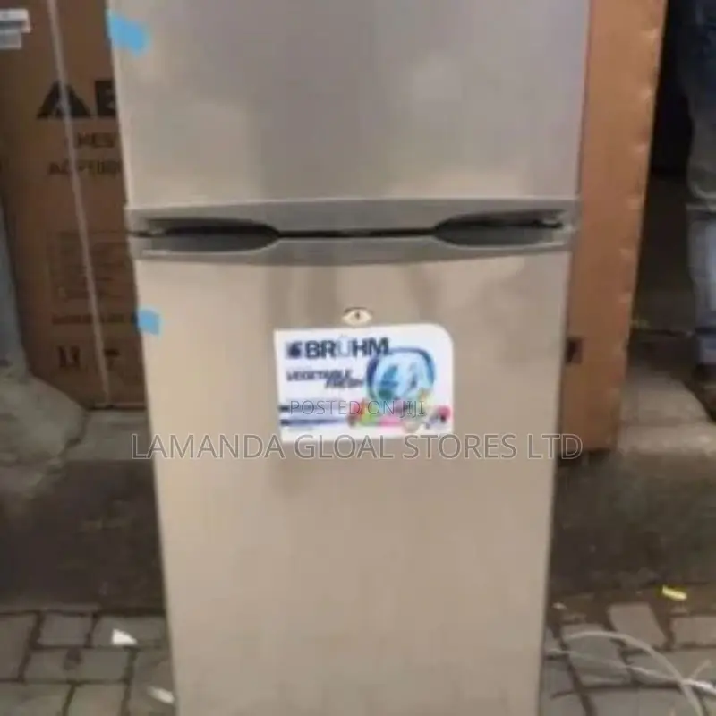 Bruhm Double-Door Refrigerator With Vegetable Fresh
