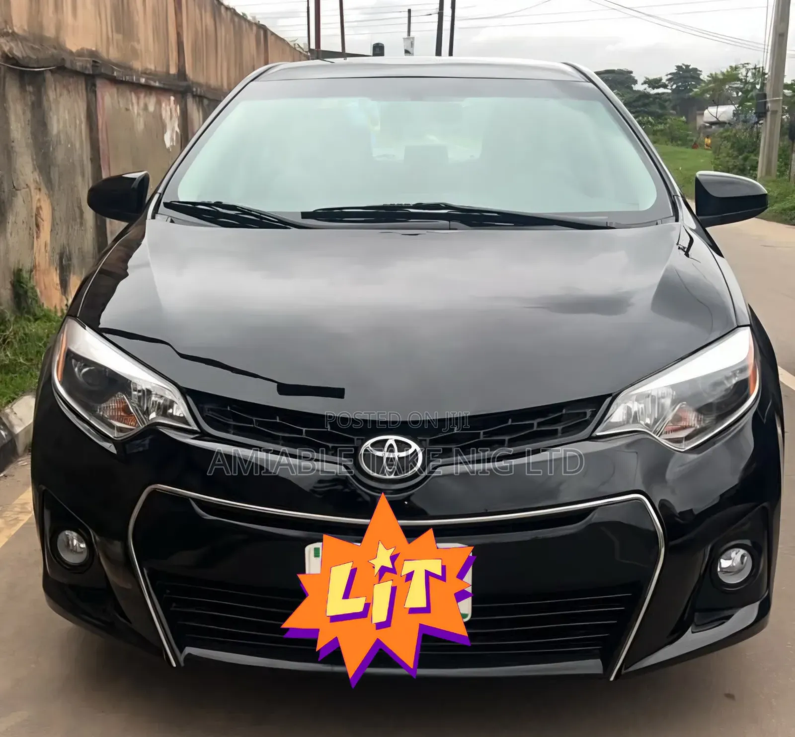 Toyota Corolla 2016 Black