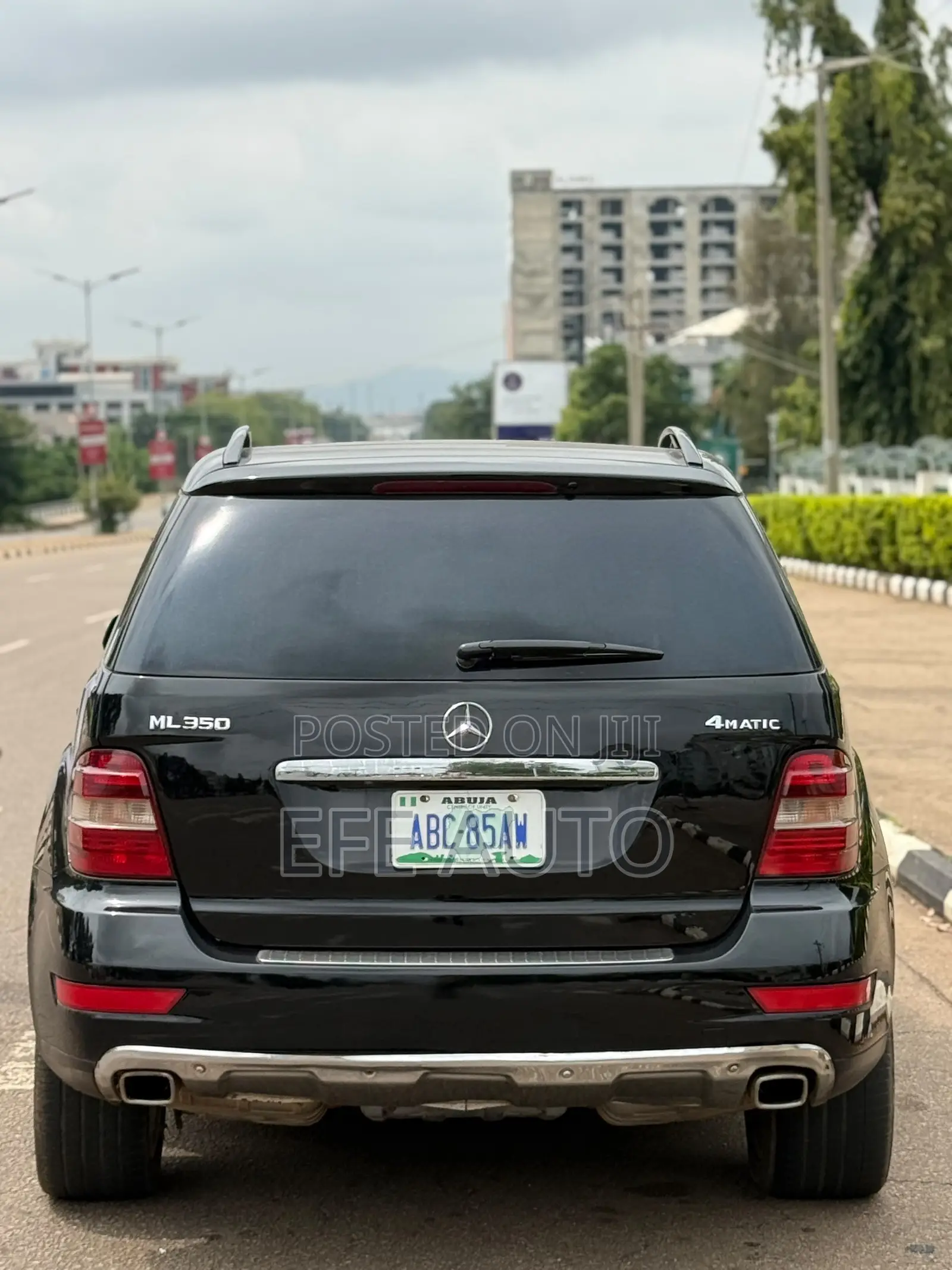 Mercedes-Benz M Class ML350 AWD 4MATIC 2009 Black