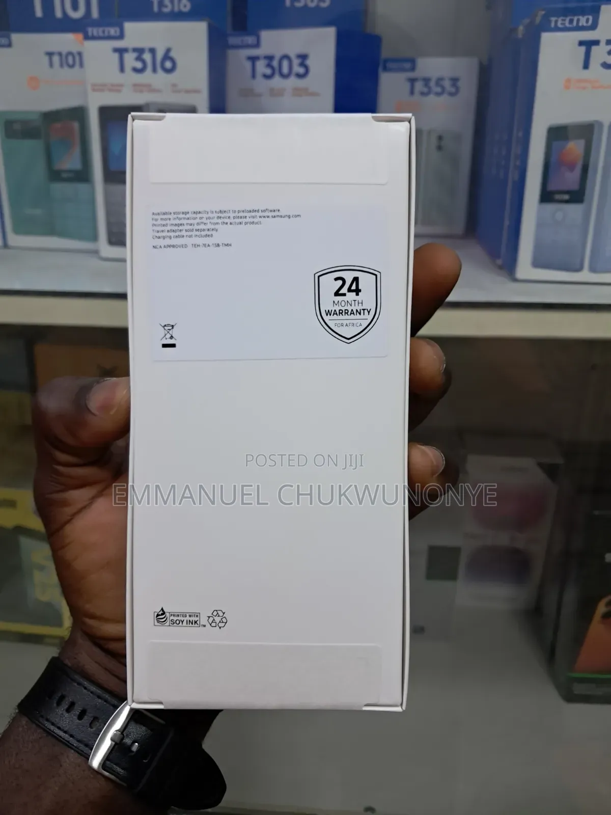 New Samsung Galaxy A07s 64 GB Black