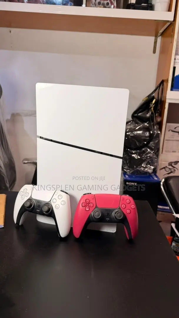 Ps5 Slim Digital With 12 Games and 2 Pads