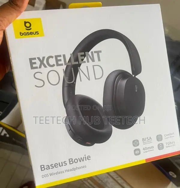 Baseus Bowie D05 Wireless Headphones Cluster Black
