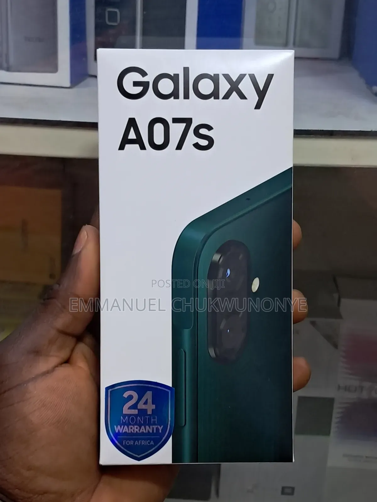 New Samsung Galaxy A07s 64 GB Black