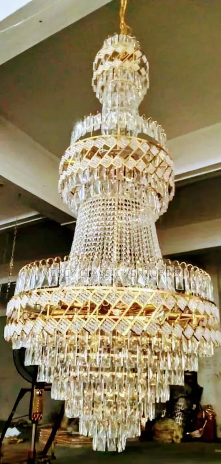 1200mm Luxury Crystal Chandelier Light