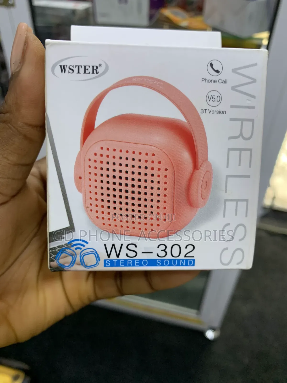 ​WSTER WS-302 Mini Wireless Bluetooth Speaker - Stereo Sound