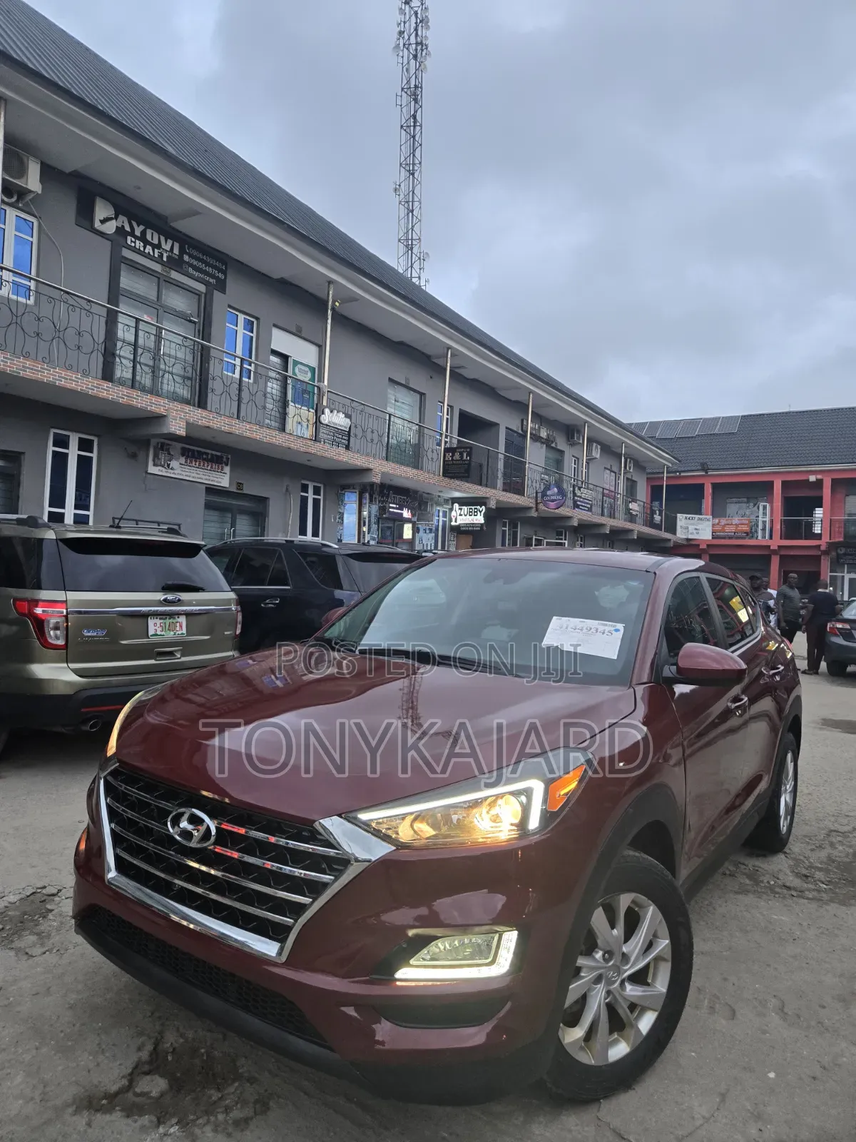 Hyundai Tucson SEL AWD 2019 Red