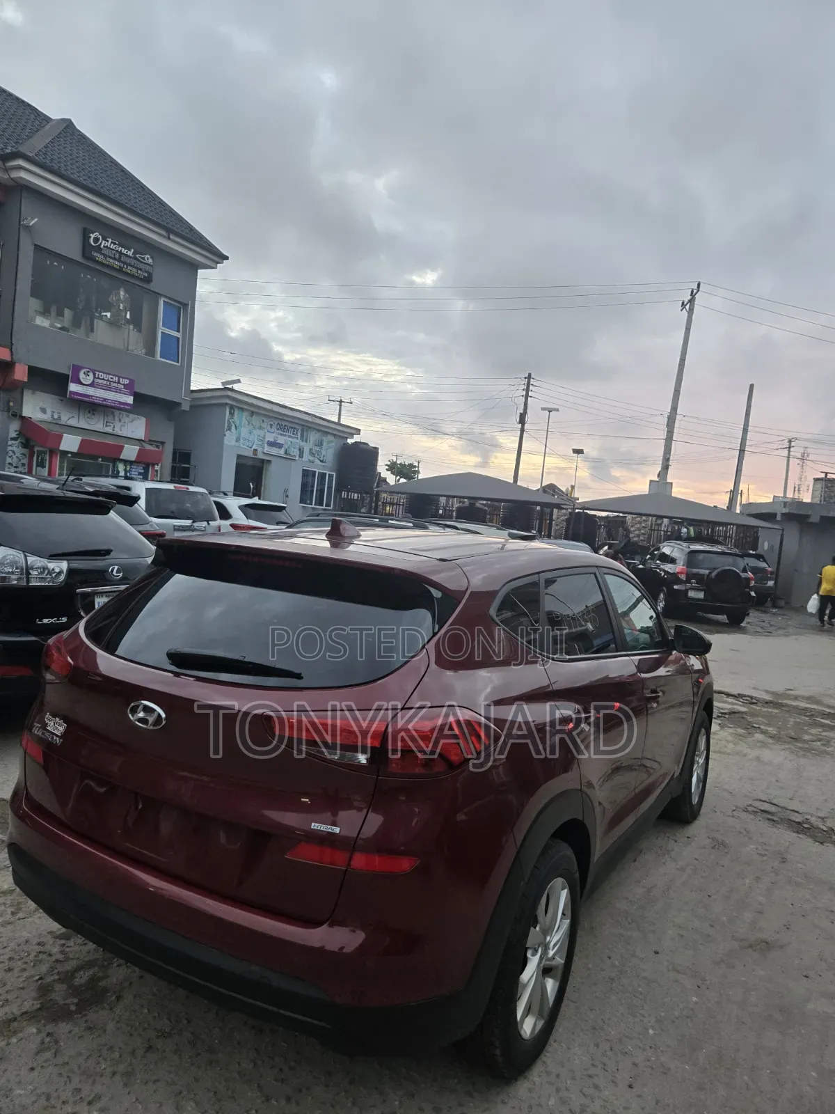 Hyundai Tucson SEL AWD 2019 Red