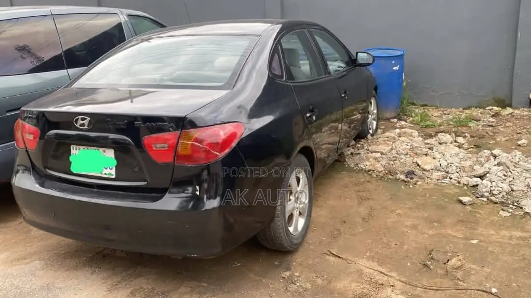 Hyundai Elantra 2008 Black