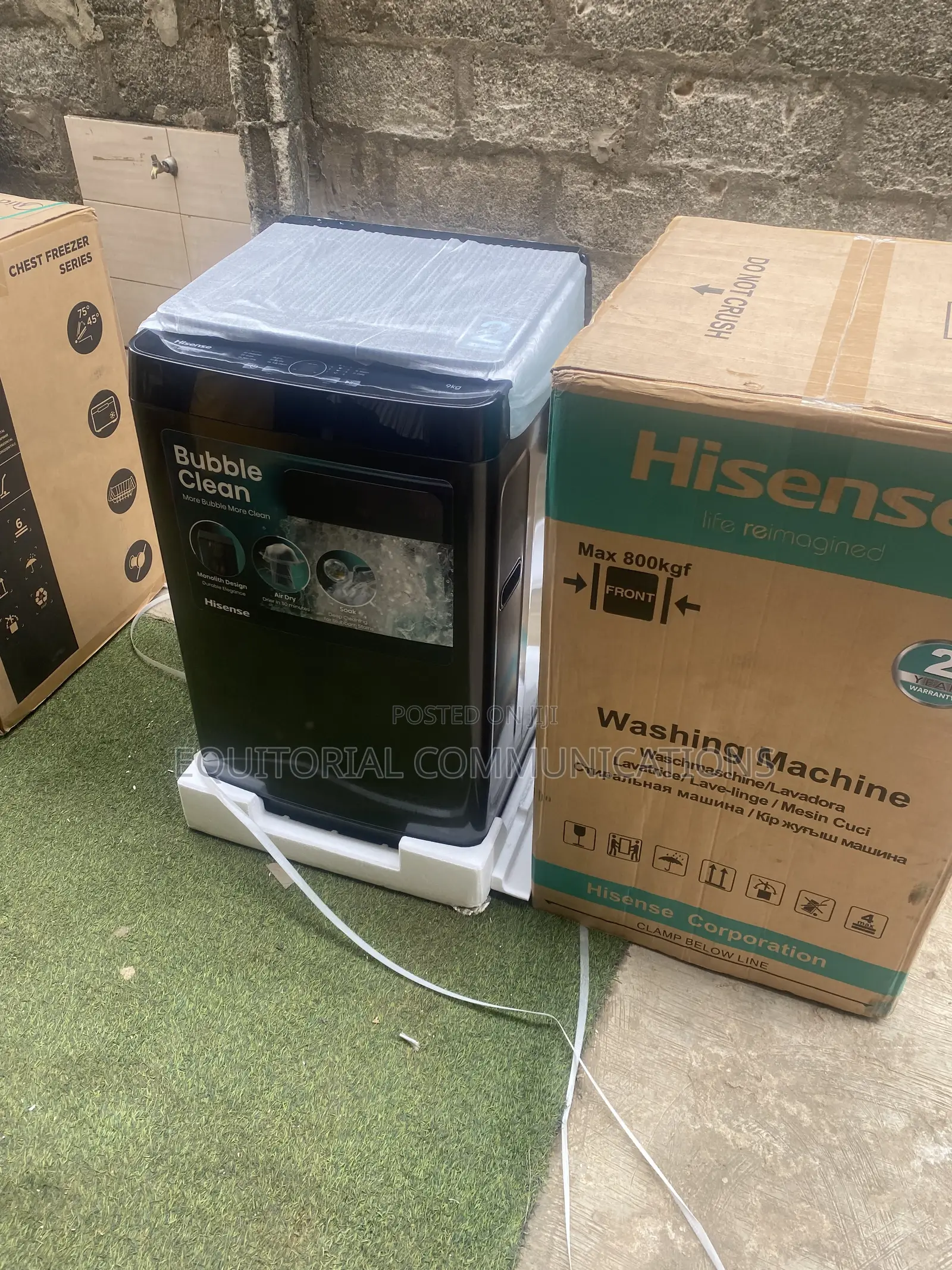 Hisense 9KG Top Load Family-Size Automatic Washing Machine