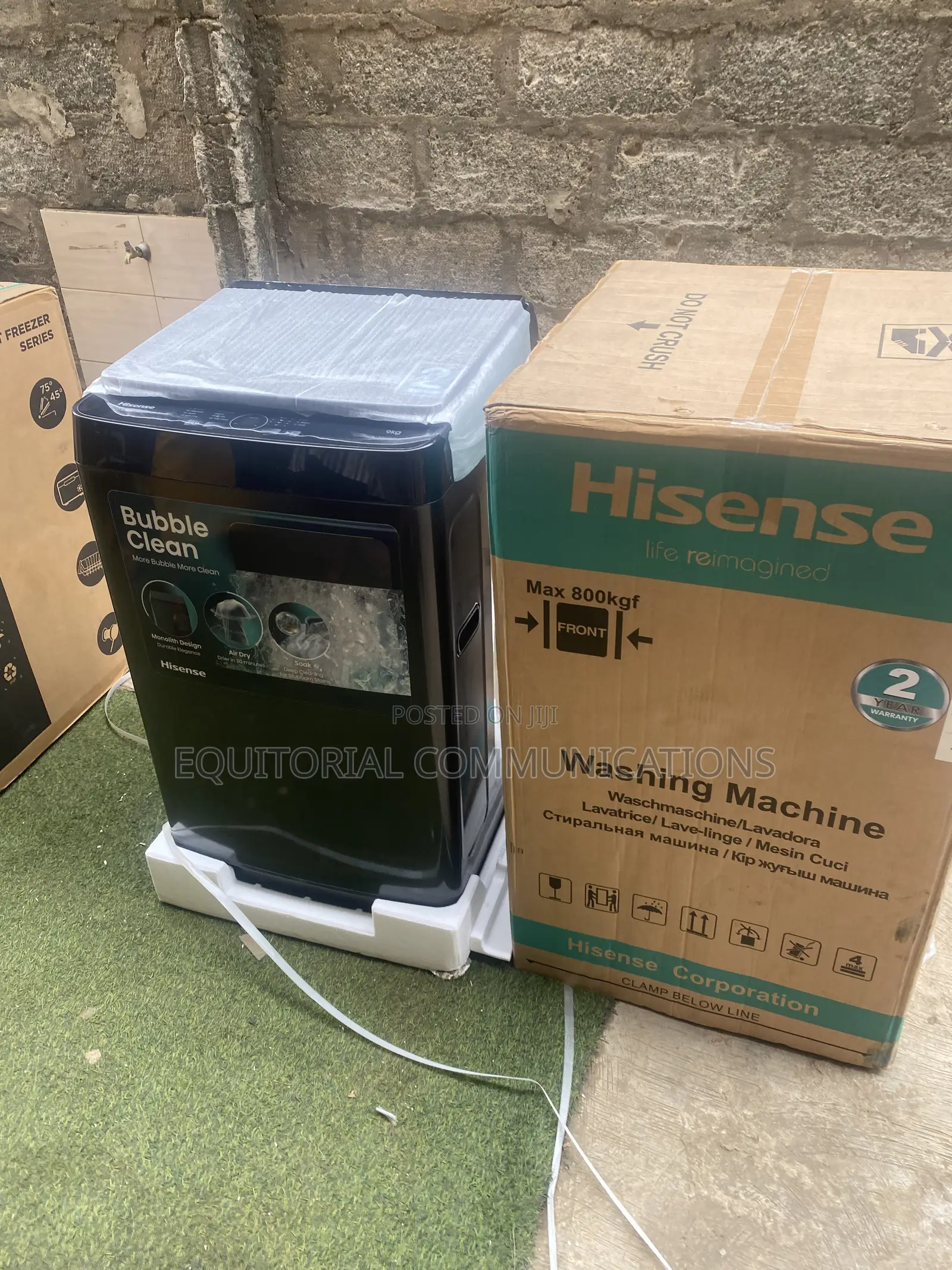Hisense WT3K9022UB Large-Capacity Top Load 9KG Washer
