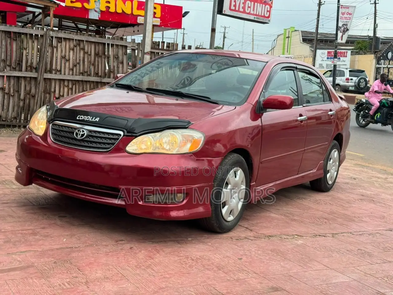 Toyota Corolla S 2005 Red